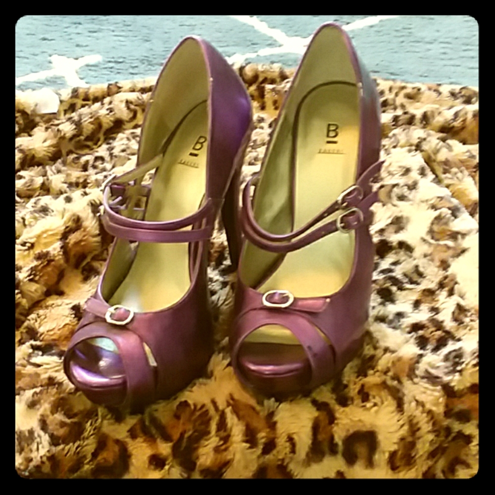 Bakers purple stiletto